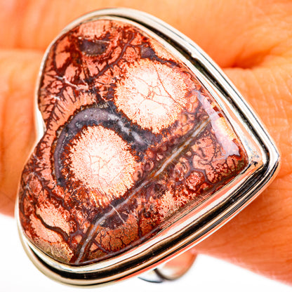Poppy Jasper Rings handcrafted by Ana Silver Co - RING113568