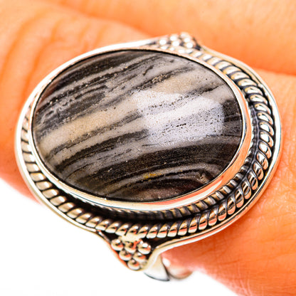 Pinolith Jasper Rings handcrafted by Ana Silver Co - RING113580