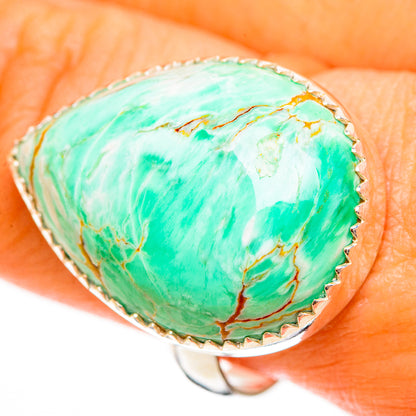 Amazonite Rings handcrafted by Ana Silver Co - RING113596