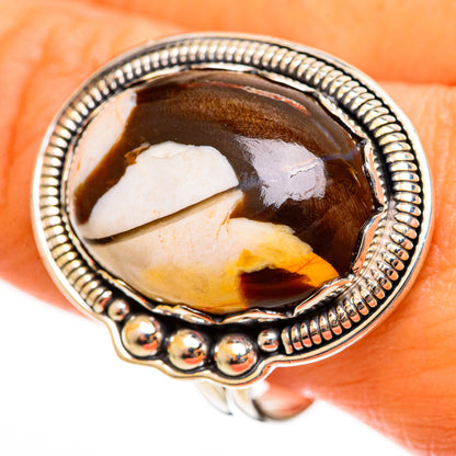 Peanut Wood Jasper Rings handcrafted by Ana Silver Co - RING113598