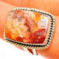 Crazy Lace Agate Rings handcrafted by Ana Silver Co - RING113602