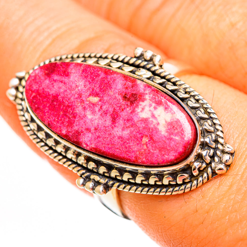Thulite Rings handcrafted by Ana Silver Co - RING113605