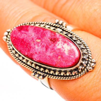 Thulite Rings handcrafted by Ana Silver Co - RING113605
