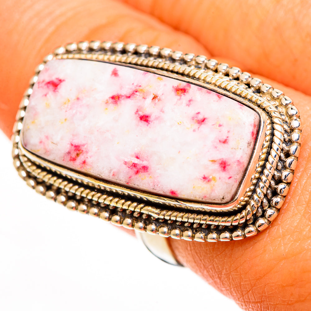 Cinnabar Rings handcrafted by Ana Silver Co - RING113606