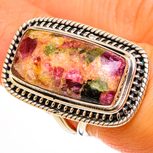 Tourmaline Rings handcrafted by Ana Silver Co - RING113607