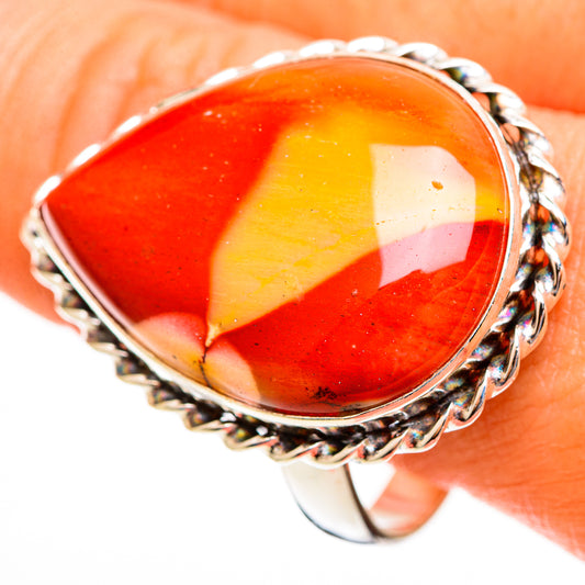 Mookaite Rings handcrafted by Ana Silver Co - RING113633