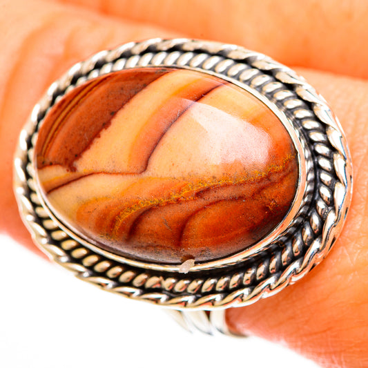 Imperial Jasper Rings handcrafted by Ana Silver Co - RING113653
