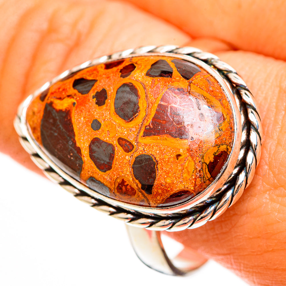 Bauxite Rings handcrafted by Ana Silver Co - RING113656