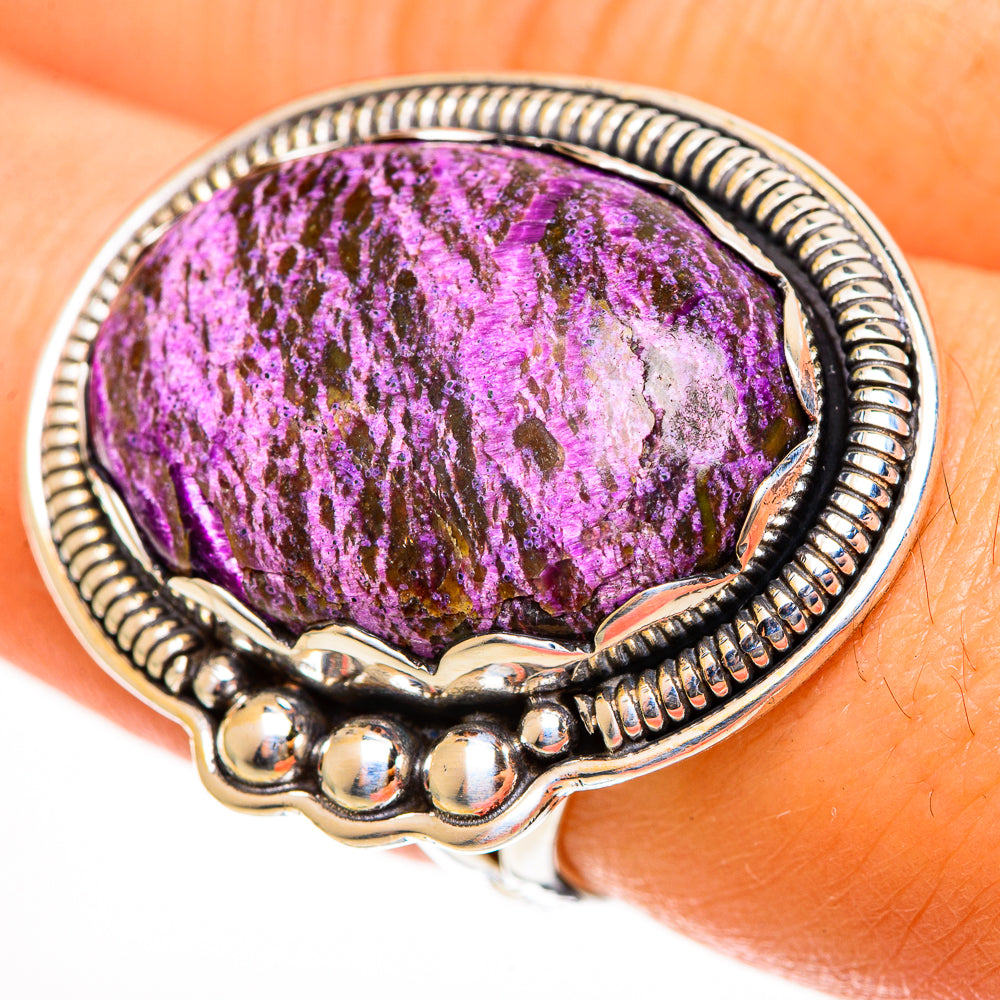 Stichtite Rings handcrafted by Ana Silver Co - RING113660