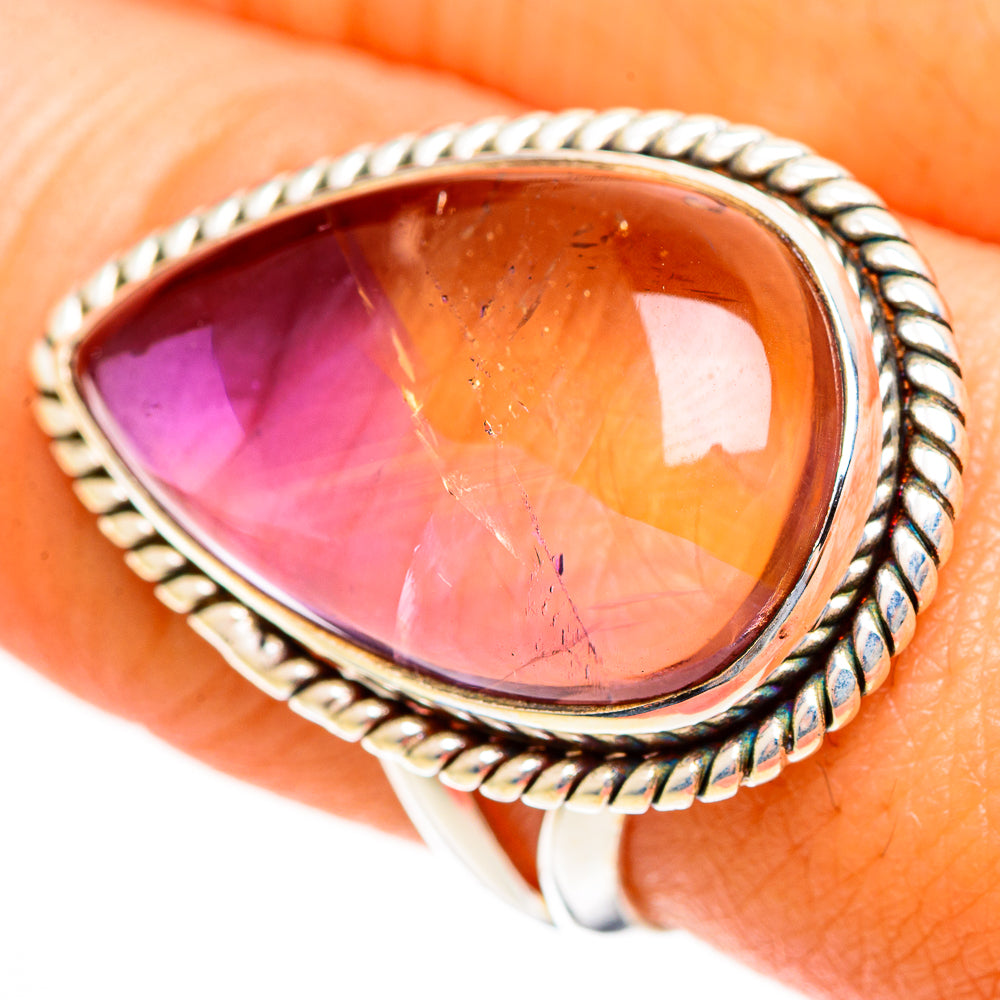 Ametrine Rings handcrafted by Ana Silver Co - RING113666