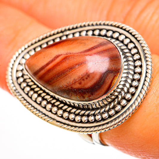 Imperial Jasper Rings handcrafted by Ana Silver Co - RING113673