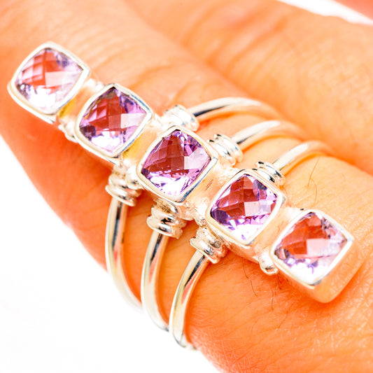 Kunzite Rings handcrafted by Ana Silver Co - RING113681
