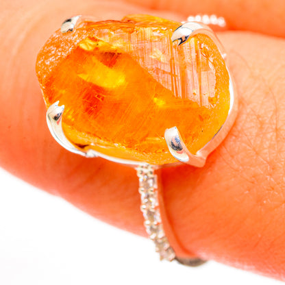 Citrine Rings handcrafted by Ana Silver Co - RING113698