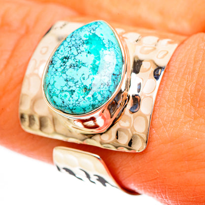 Turquoise Rings handcrafted by Ana Silver Co - RING113720