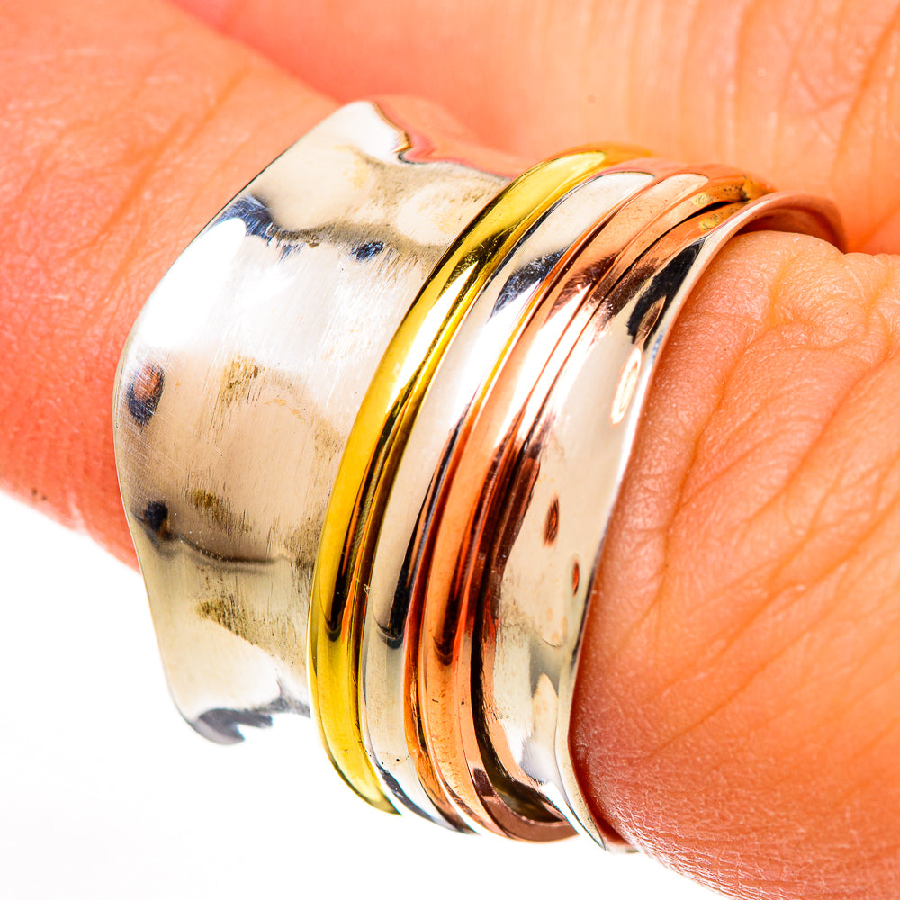 Meditation Spinner Rings handcrafted by Ana Silver Co - RING113742
