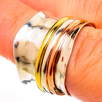 Meditation Spinner Rings handcrafted by Ana Silver Co - RING113742