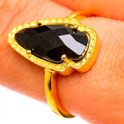 Black Onyx Rings handcrafted by Ana Silver Co - RING113743