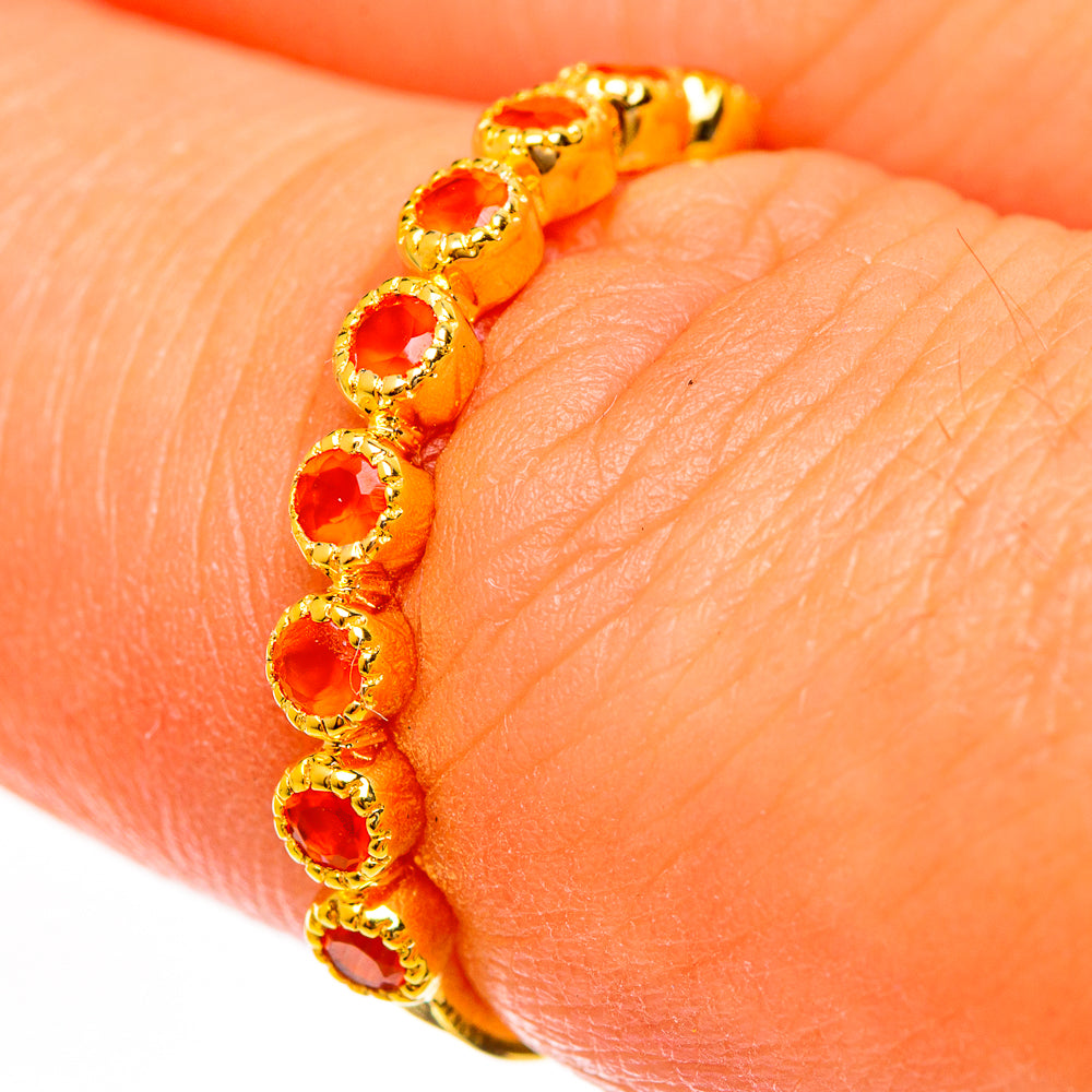 Carnelian Rings handcrafted by Ana Silver Co - RING113766