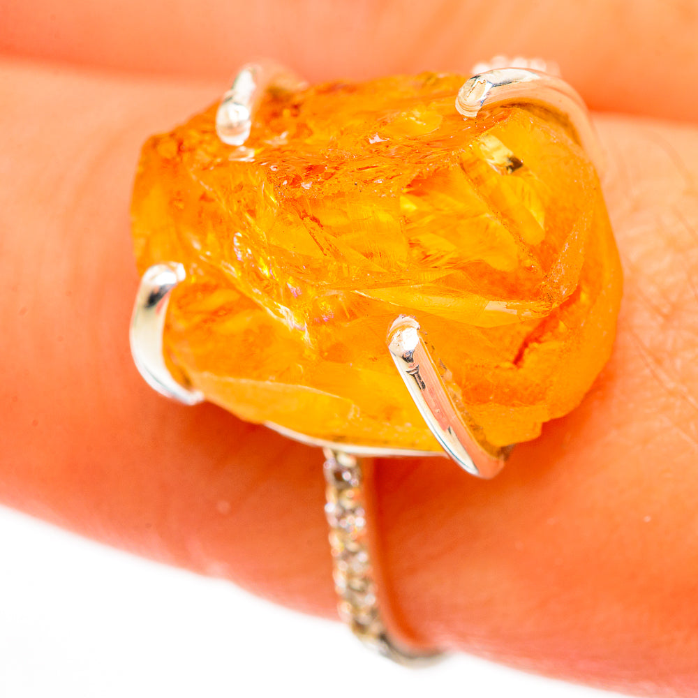 Citrine Rings handcrafted by Ana Silver Co - RING113768