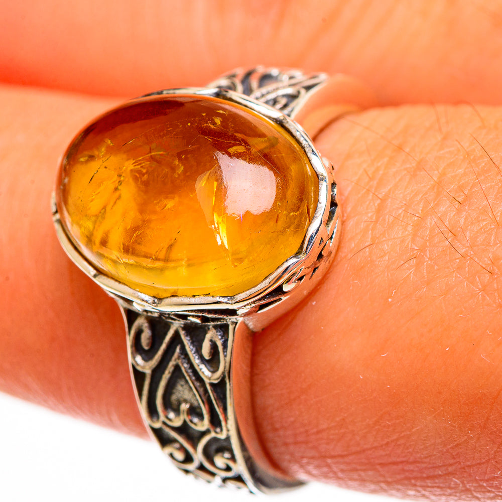Citrine Rings handcrafted by Ana Silver Co - RING113769