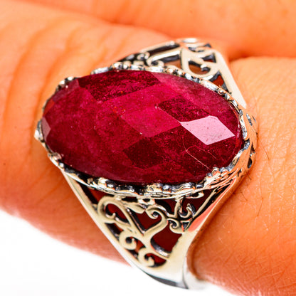 Red Sillimanite Rings handcrafted by Ana Silver Co - RING113770