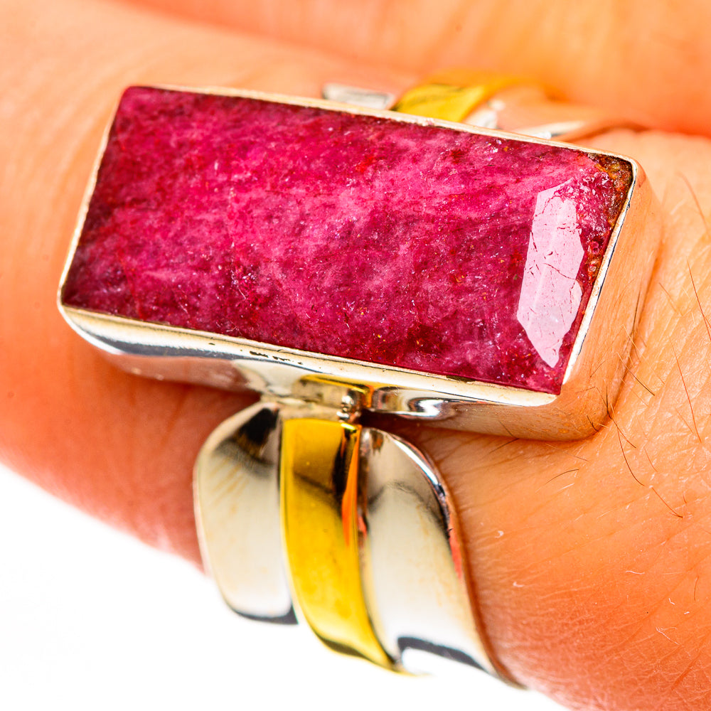 Red Sillimanite Rings handcrafted by Ana Silver Co - RING113771