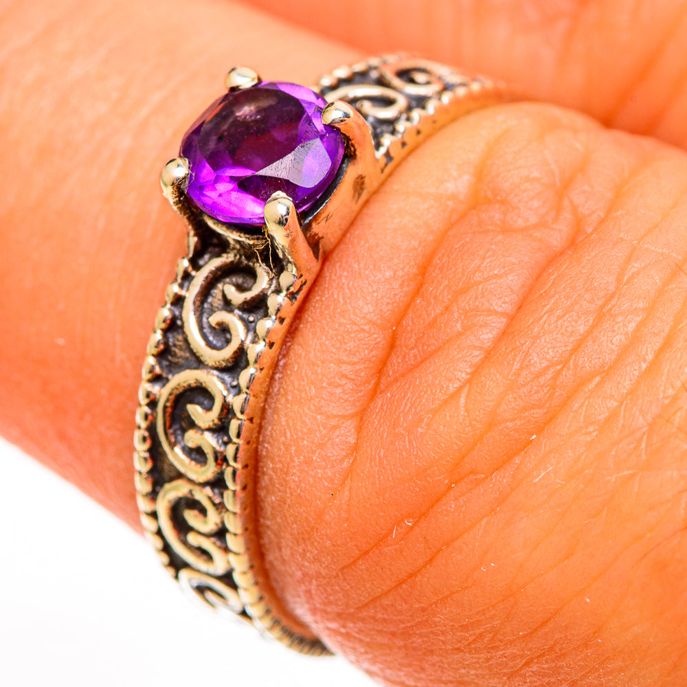 Amethyst Rings handcrafted by Ana Silver Co - RING113776