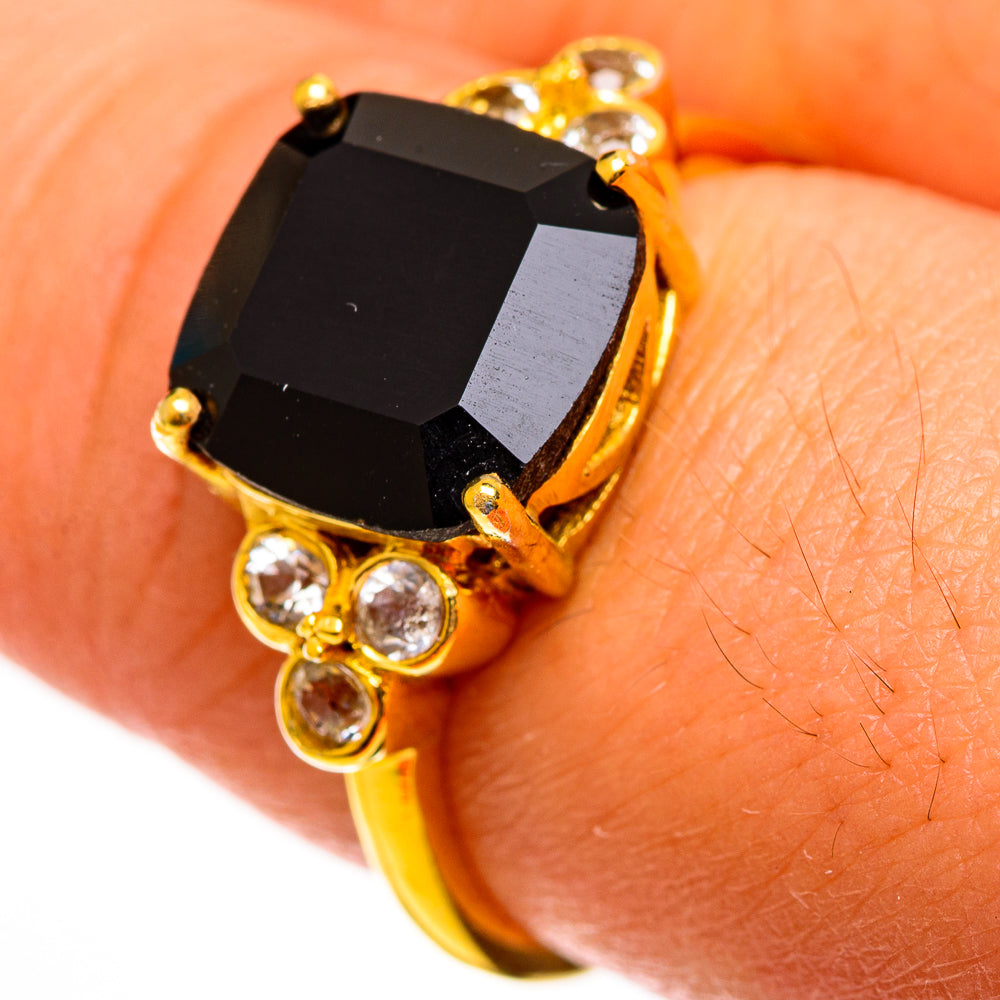 Black Onyx Rings handcrafted by Ana Silver Co - RING113779