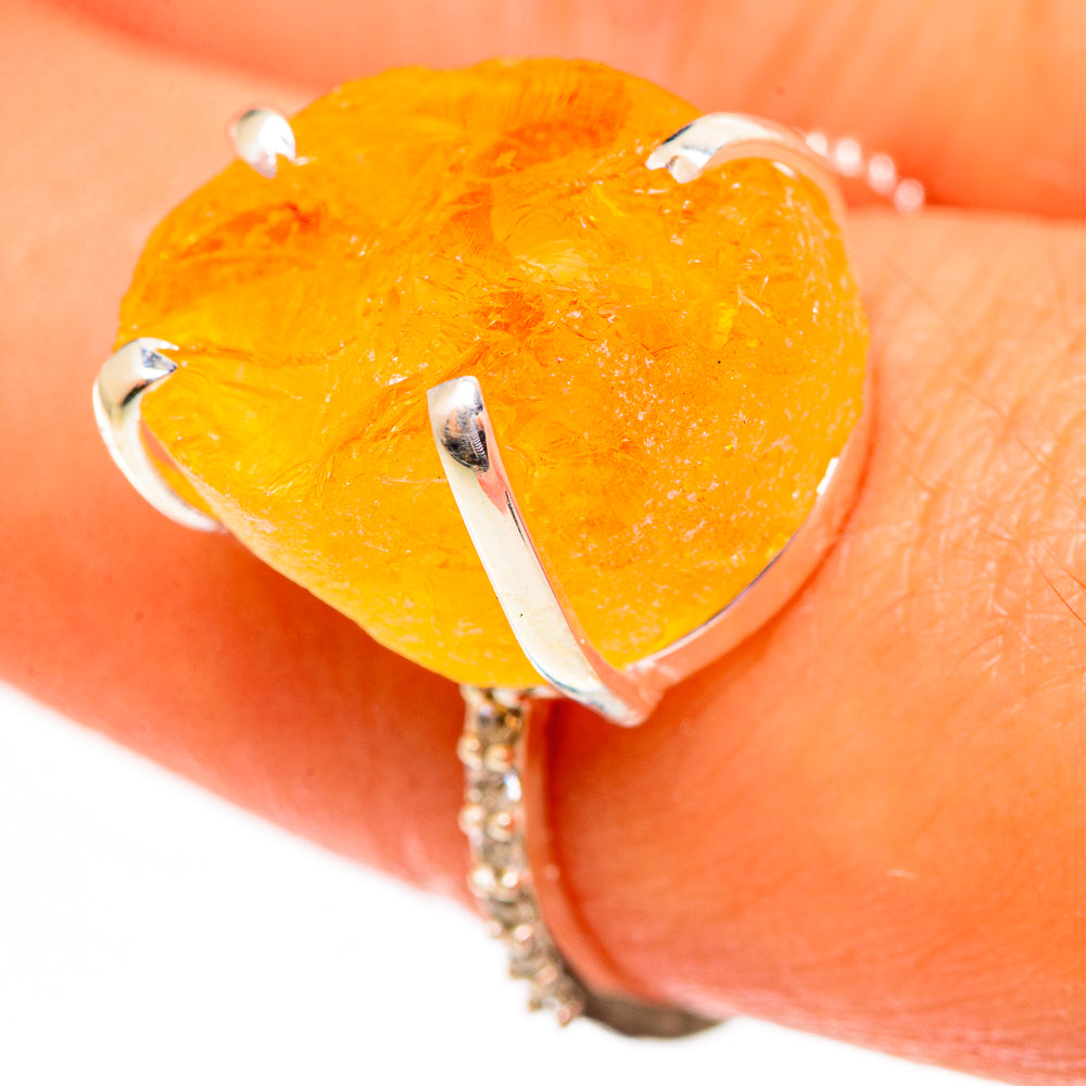 Citrine Rings handcrafted by Ana Silver Co - RING113803