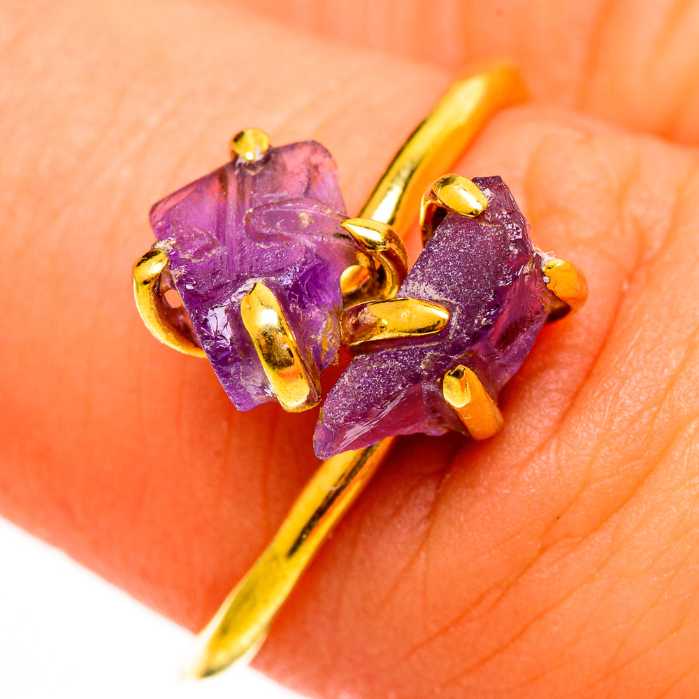 Amethyst Rings handcrafted by Ana Silver Co - RING113811