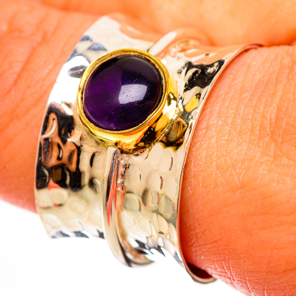 Amethyst Rings handcrafted by Ana Silver Co - RING113813