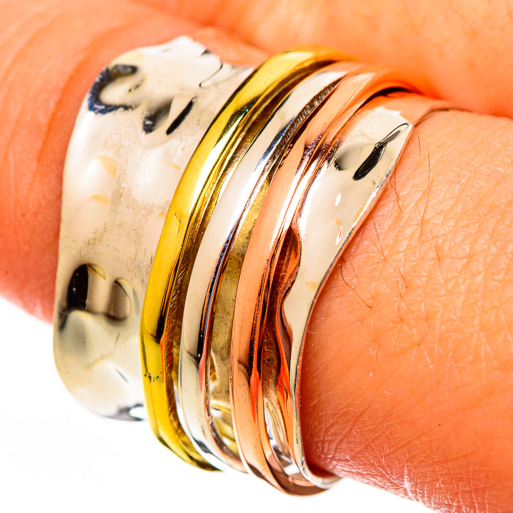 Meditation Spinner Rings handcrafted by Ana Silver Co - RING113816