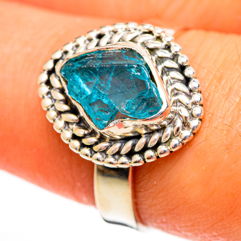 Apatite Rings handcrafted by Ana Silver Co - RING113830
