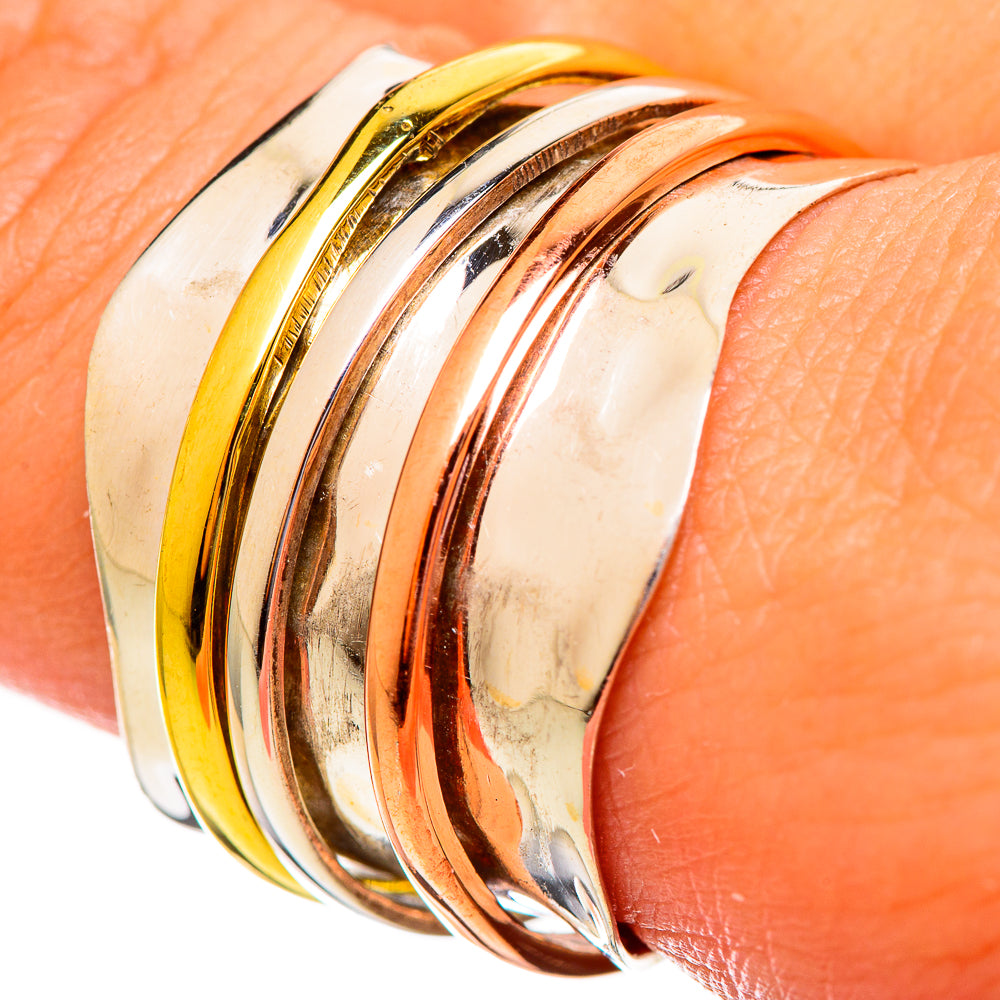 Meditation Spinner Rings handcrafted by Ana Silver Co - RING113856
