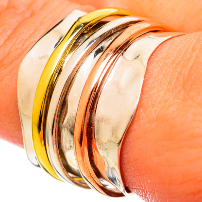 Meditation Spinner Rings handcrafted by Ana Silver Co - RING113856