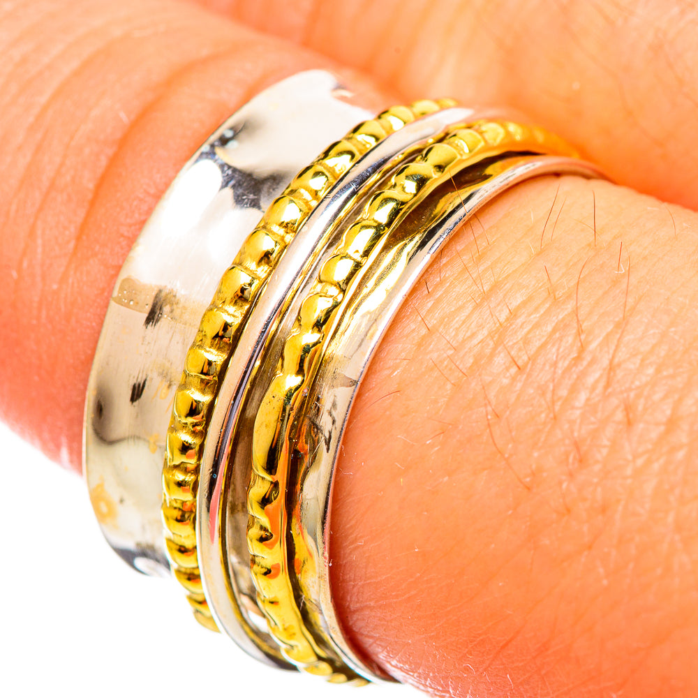 Meditation Spinner Rings handcrafted by Ana Silver Co - RING113857