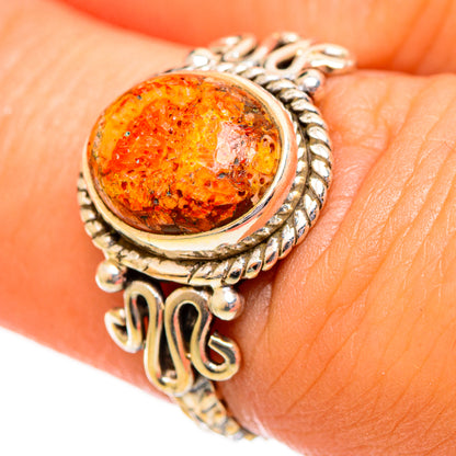 Sponge Coral Rings handcrafted by Ana Silver Co - RING113876