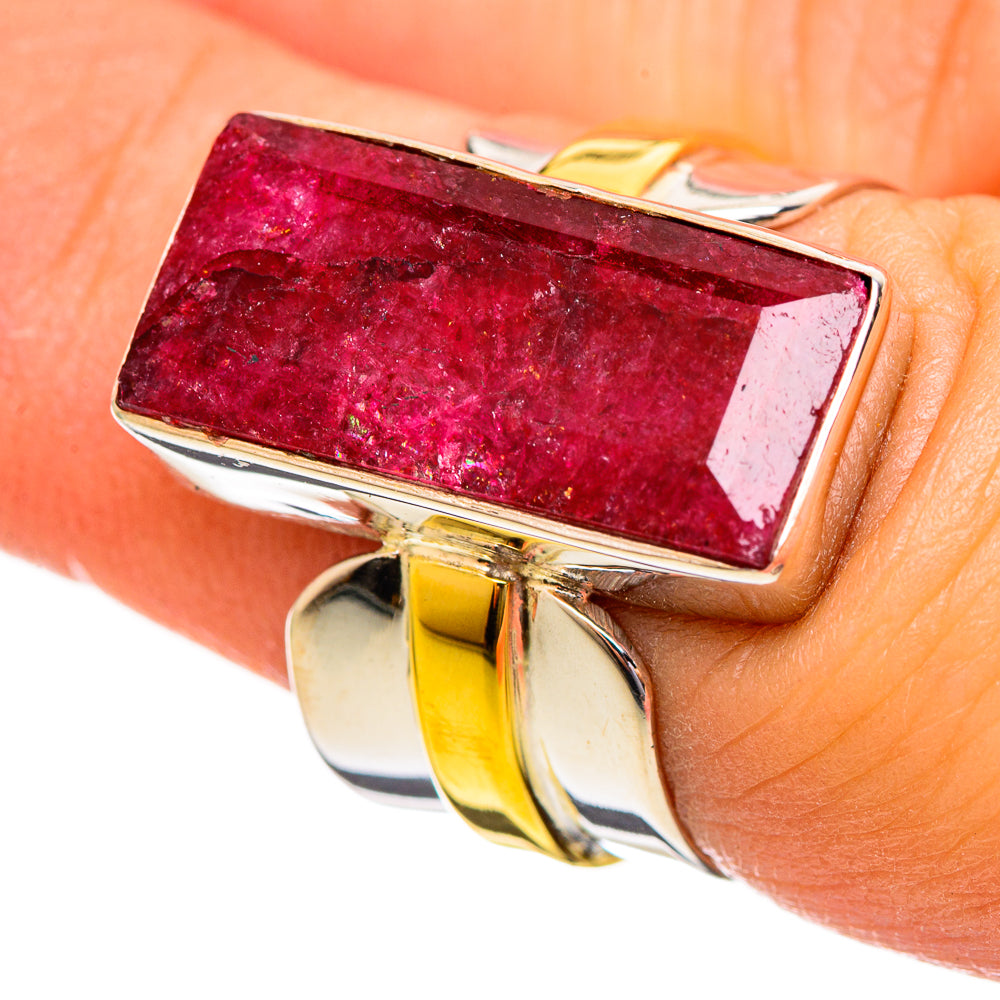 Red Sillimanite Rings handcrafted by Ana Silver Co - RING113879