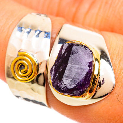 Amethyst Rings handcrafted by Ana Silver Co - RING113883