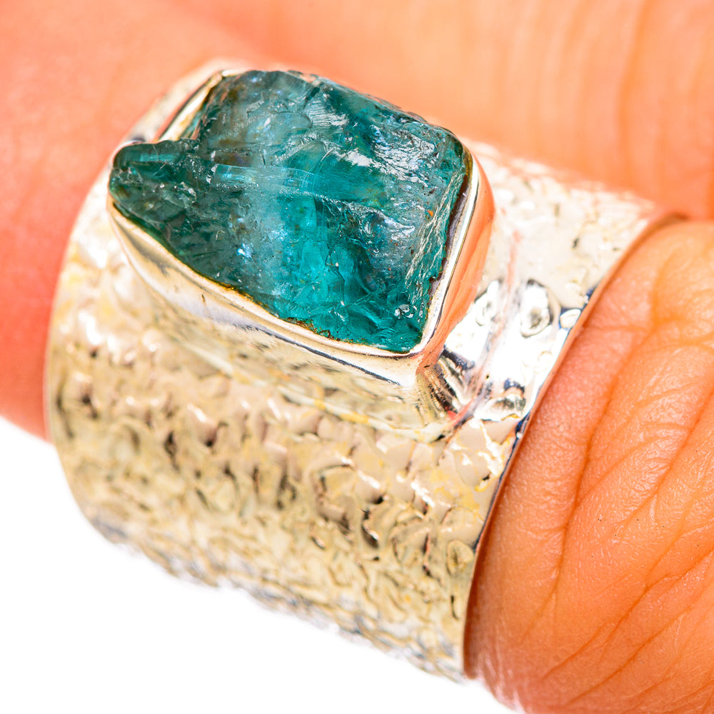 Apatite Rings handcrafted by Ana Silver Co - RING113901