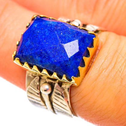 Lapis Lazuli Rings handcrafted by Ana Silver Co - RING113903