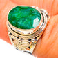 Green Sillimanite Rings handcrafted by Ana Silver Co - RING113905