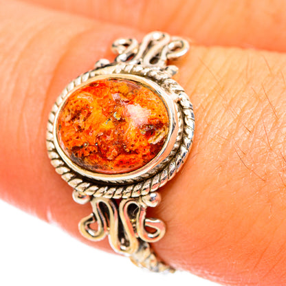 Sponge Coral Rings handcrafted by Ana Silver Co - RING113909
