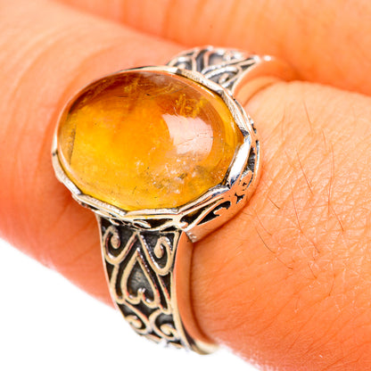 Citrine Rings handcrafted by Ana Silver Co - RING113910