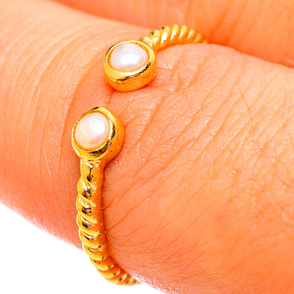 Cultured Pearl Rings handcrafted by Ana Silver Co - RING113919