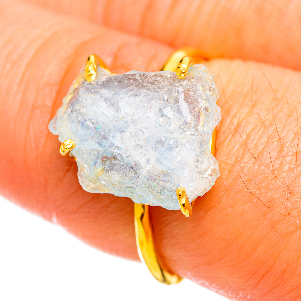 Aquamarine Rings handcrafted by Ana Silver Co - RING113933