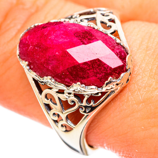 Red Sillimanite Rings handcrafted by Ana Silver Co - RING113940