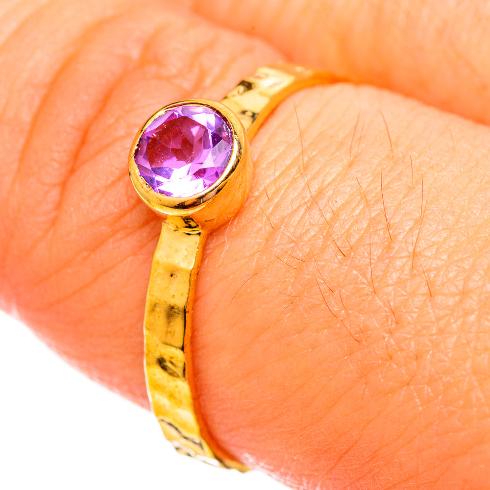 Amethyst Rings handcrafted by Ana Silver Co - RING113943