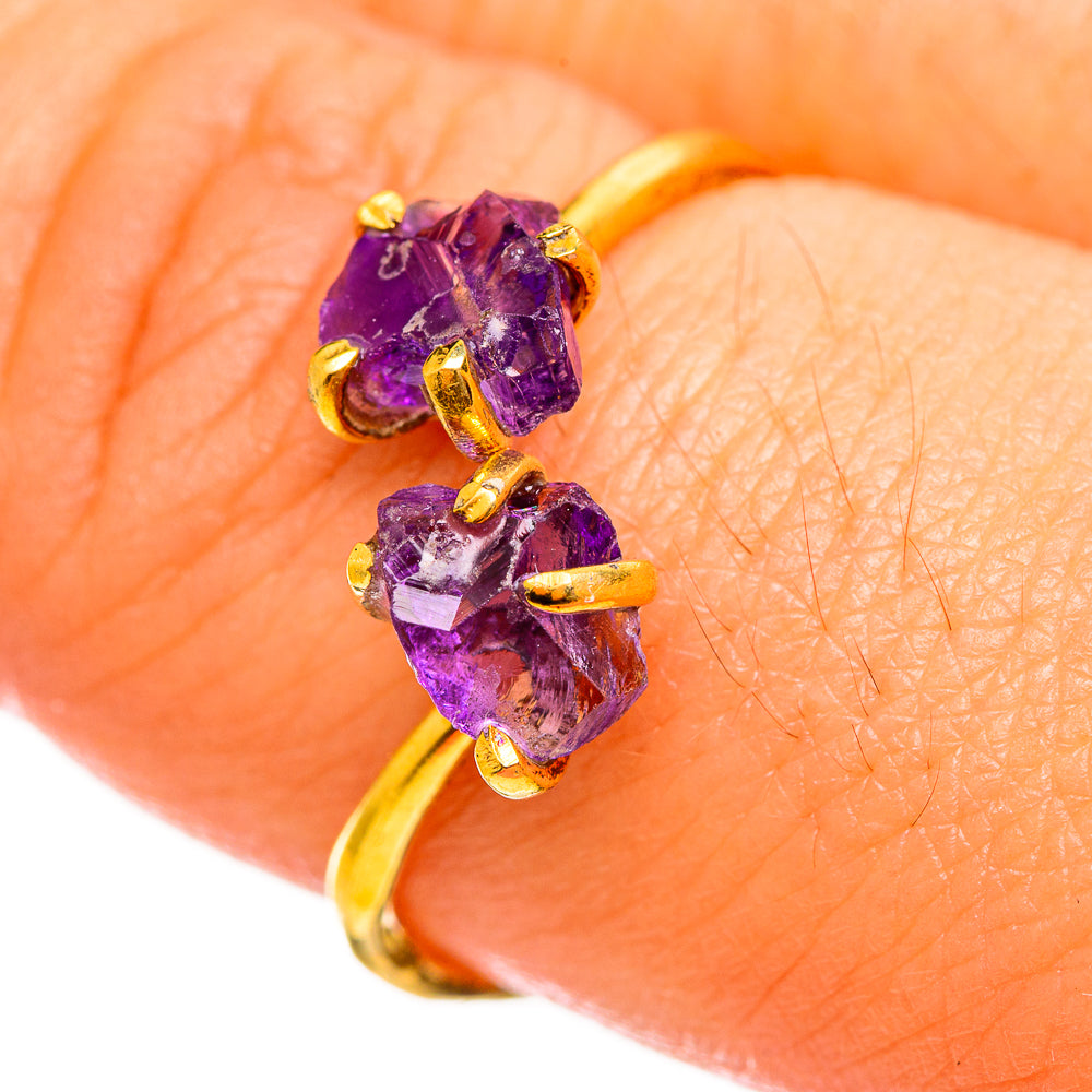 Amethyst Rings handcrafted by Ana Silver Co - RING113944