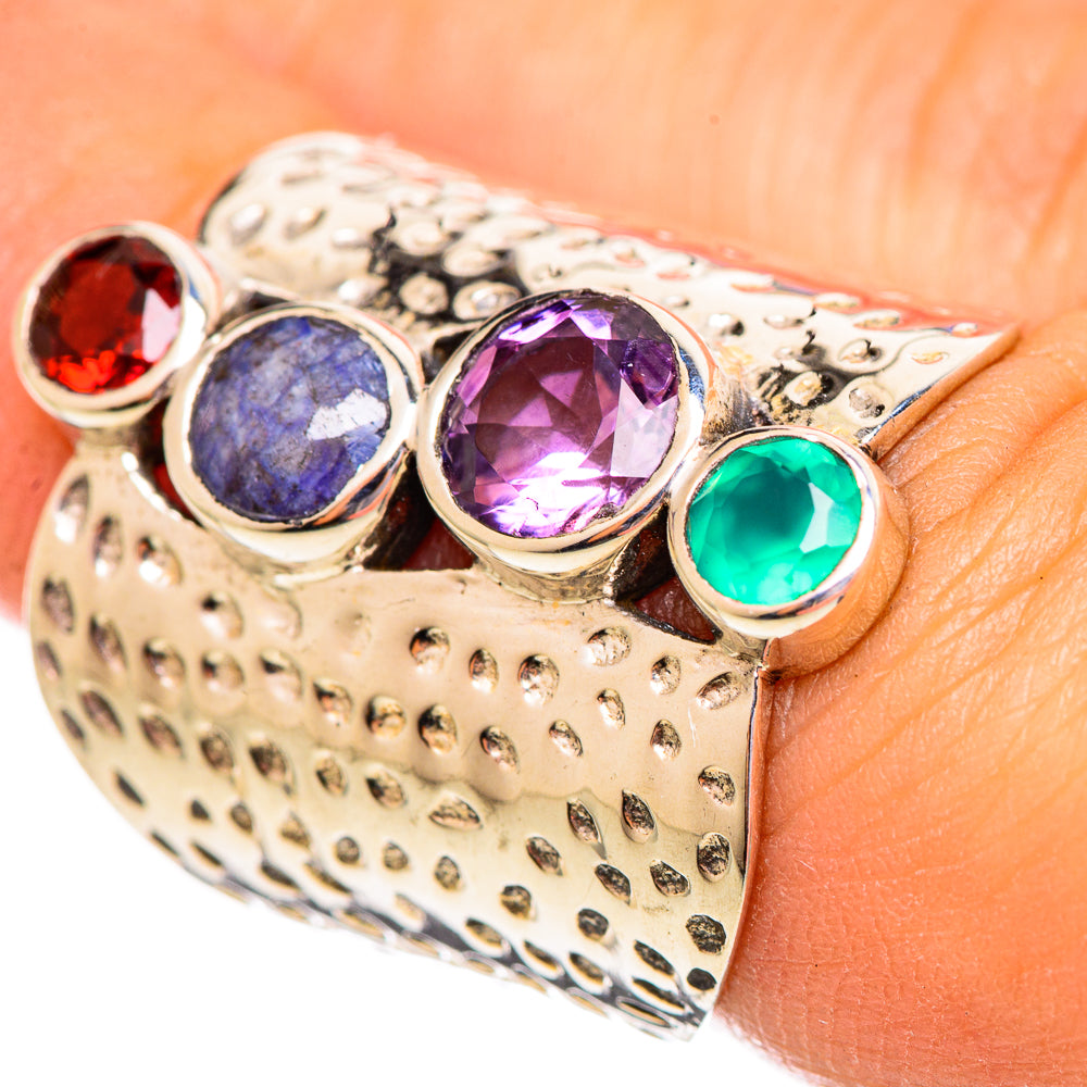 Amethyst Rings handcrafted by Ana Silver Co - RING113949